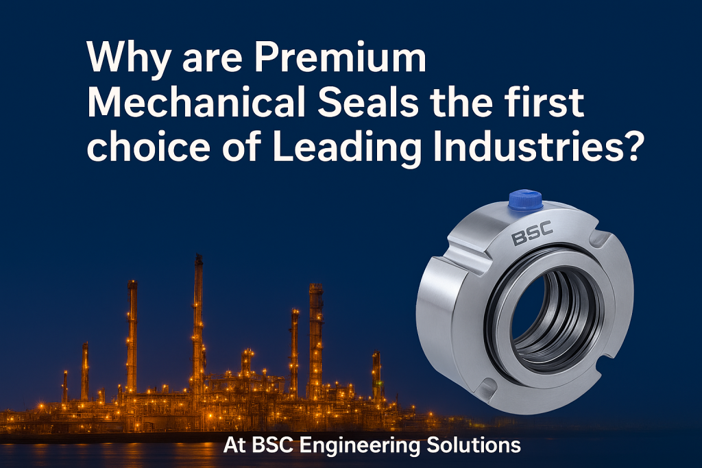 Premium Mechanical Seals for oil & gas, chemical, and power industries – BSC Engineering Solutions