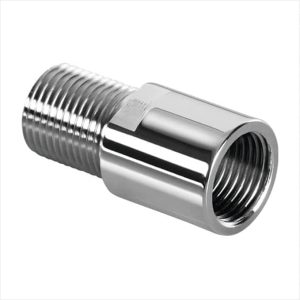 Extension Nipple Brass 1.5 Inch Finish – 15 mm Diameter Heavy-Duty Plumbing Connector (Pack of 2)